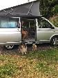 A VW T5 California Campervan called Hilda-0423 and Enjoying van life for hire in Lichfield, Staffordshire