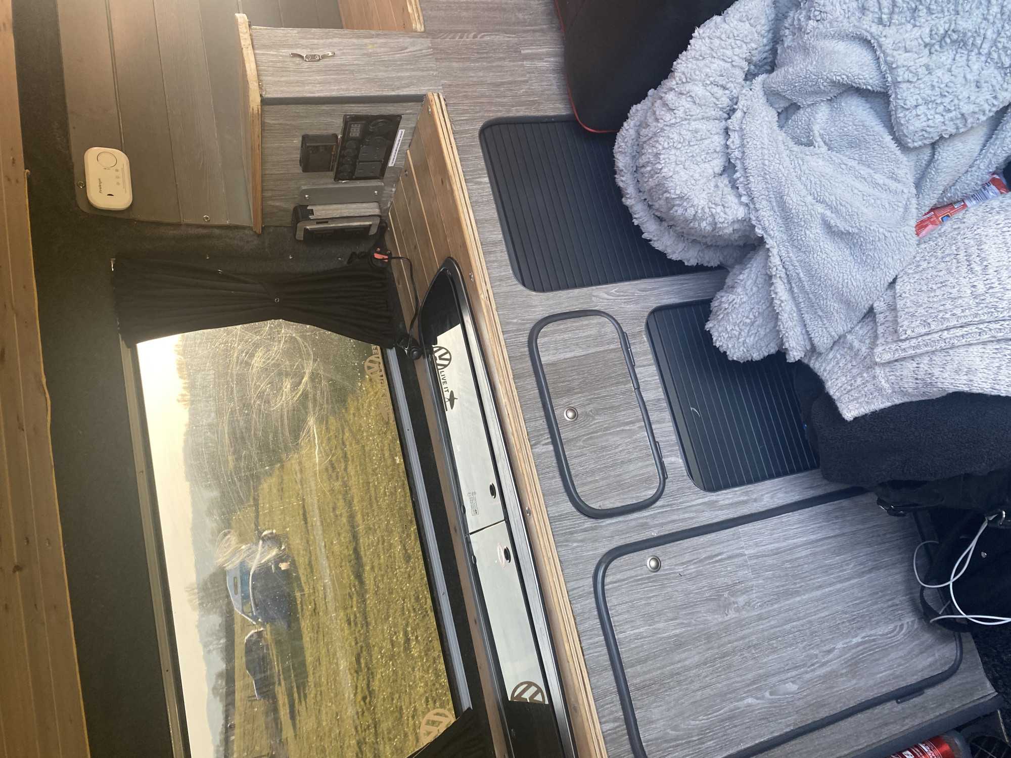 A VW T4 Campervan called Kaspar and for hire in Penrith, Cumbria