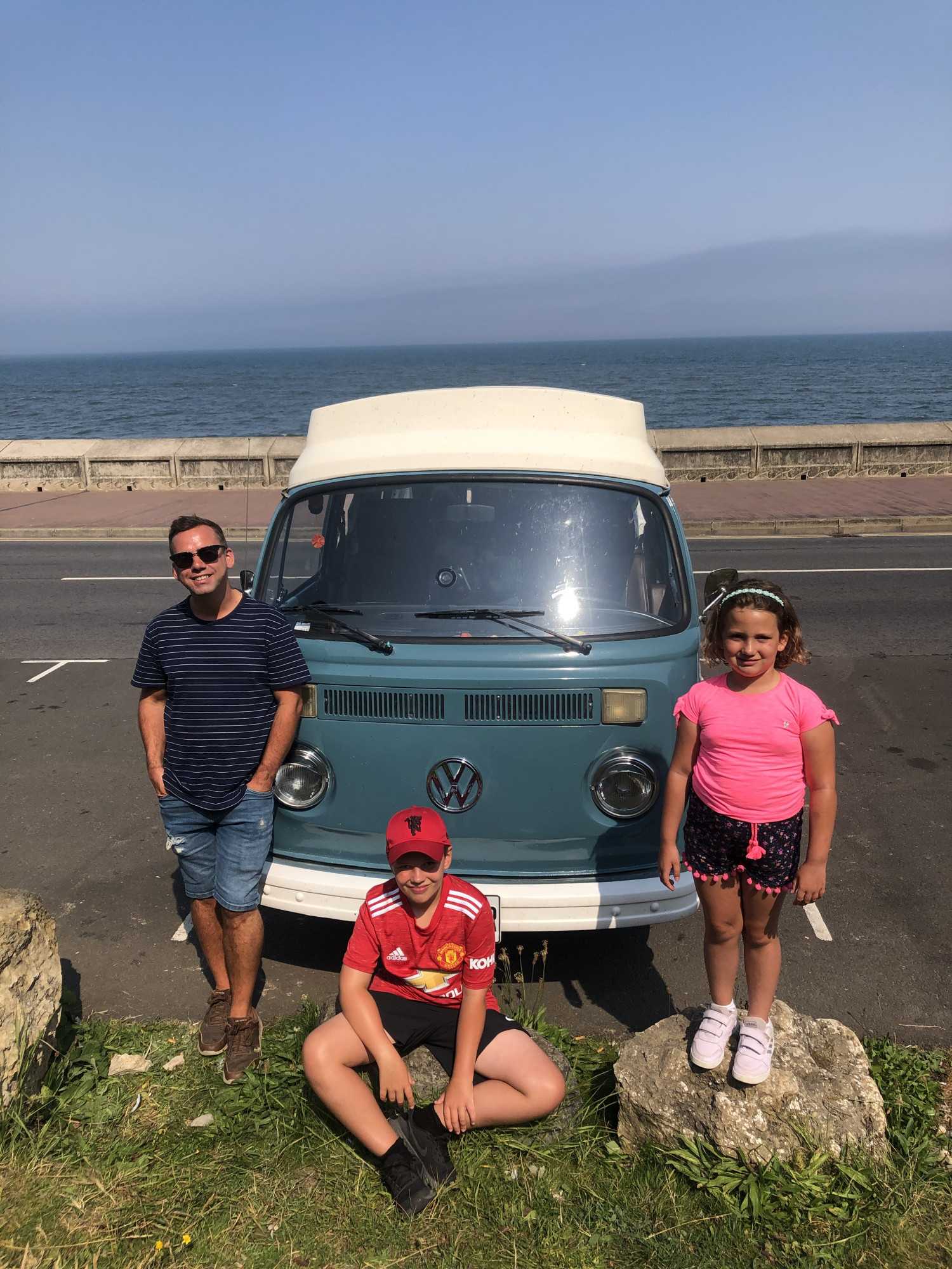 A VW T2 Classic Campervan called Miss-Blue-0424 and for hire in Mansfield, Nottinghamshire