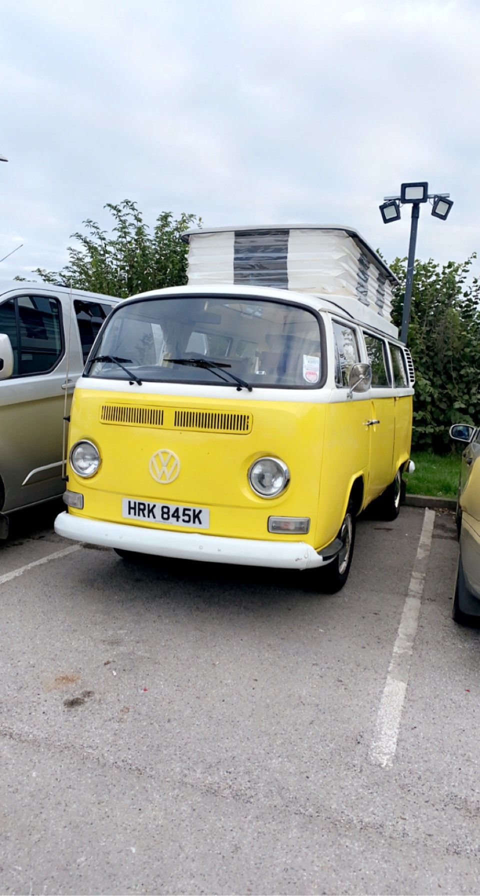 A VW T2 Classic Campervan called Daffy and for hire in Whitstable, Kent