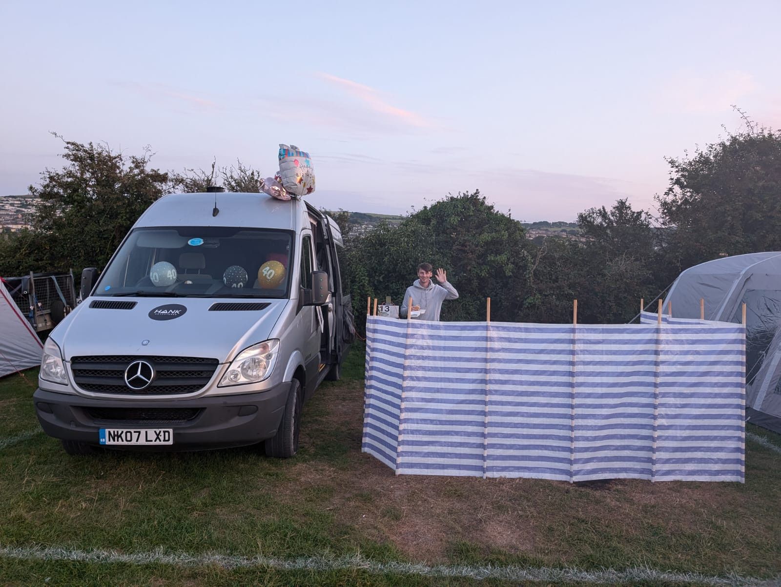 A Mercedes Sprinter Campervan called Hanky-1225 and Fully set up, perfect for hire in Cheshire, Cheshire