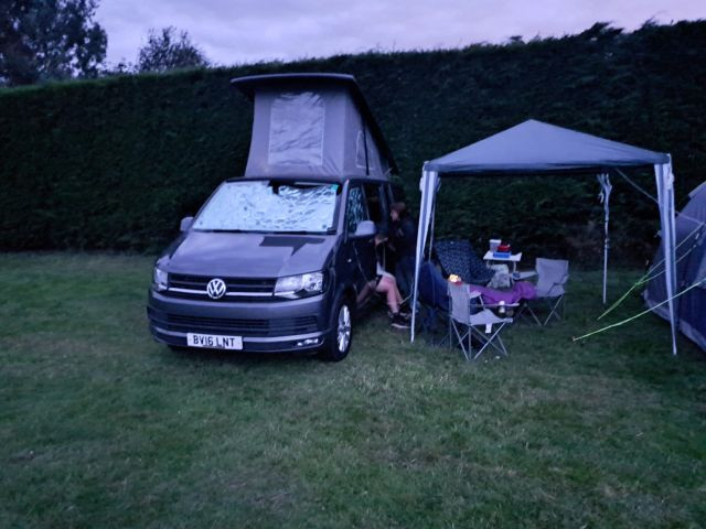 A VW T6 Campervan called CopperLeaf-0824 and for hire in Market Harborough, Leicestershire