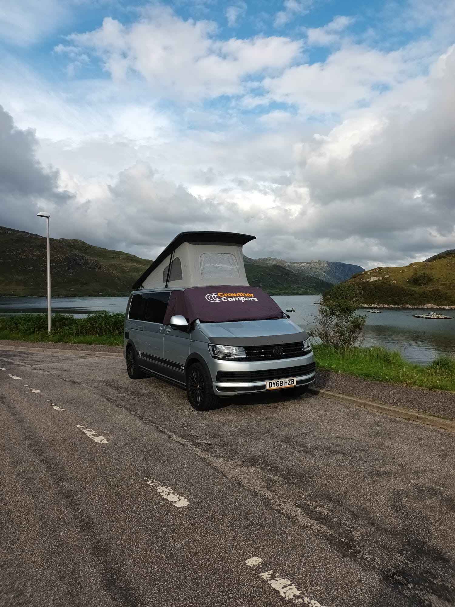 A VW T5 Campervan called Poppie and for hire in Cambridge, Cambridgeshire