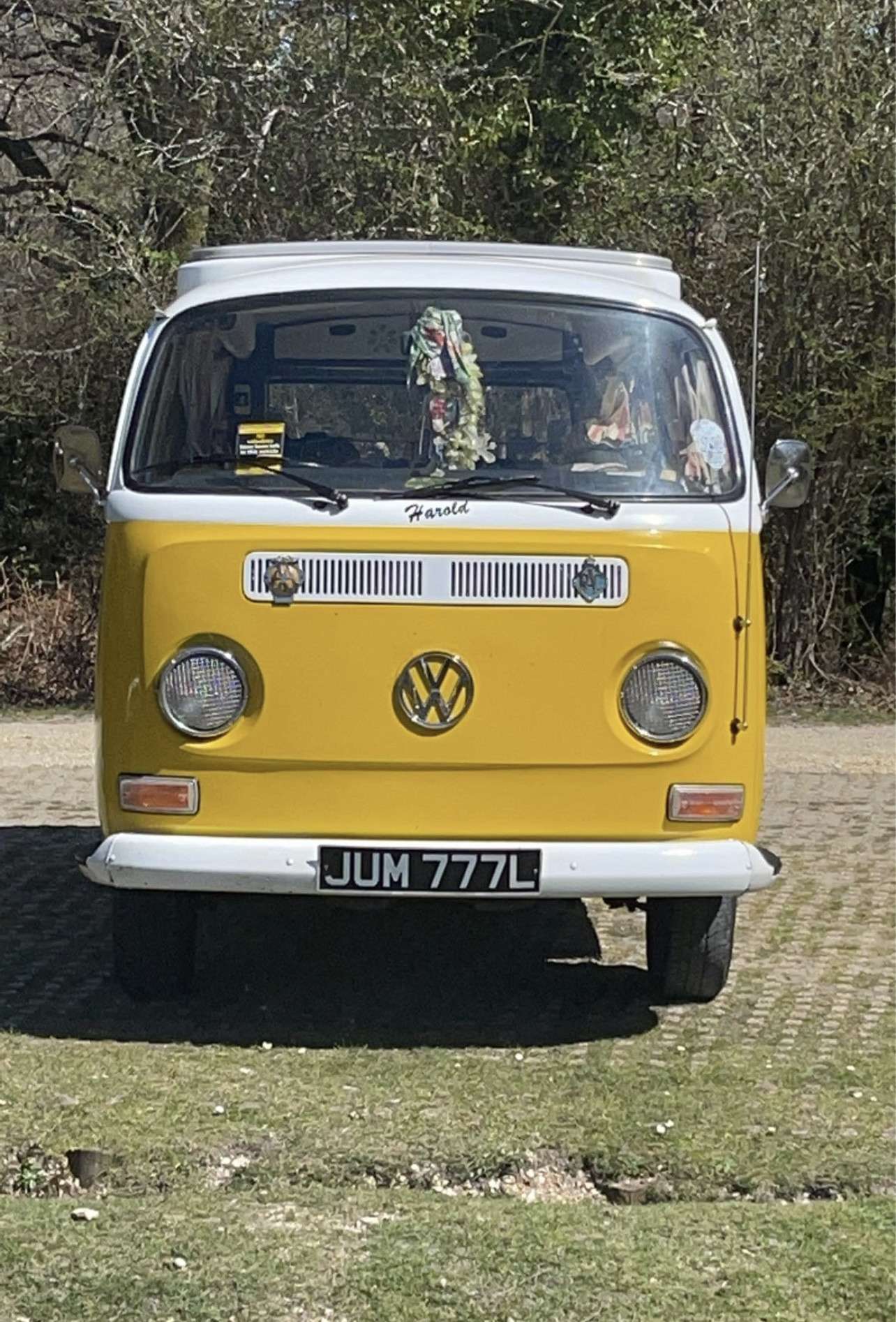 A VW T2 Classic Campervan called Haroldinho-0924 and for hire in Canterbury, Kent