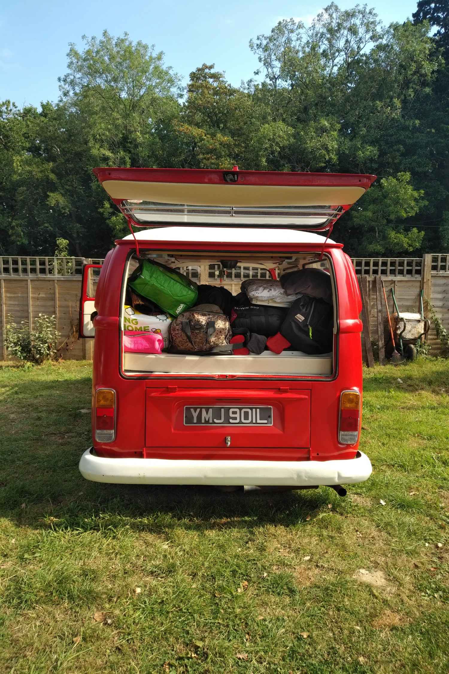 A VW T2 Classic Campervan called Sonny--0321 and for hire in Colchester, Essex