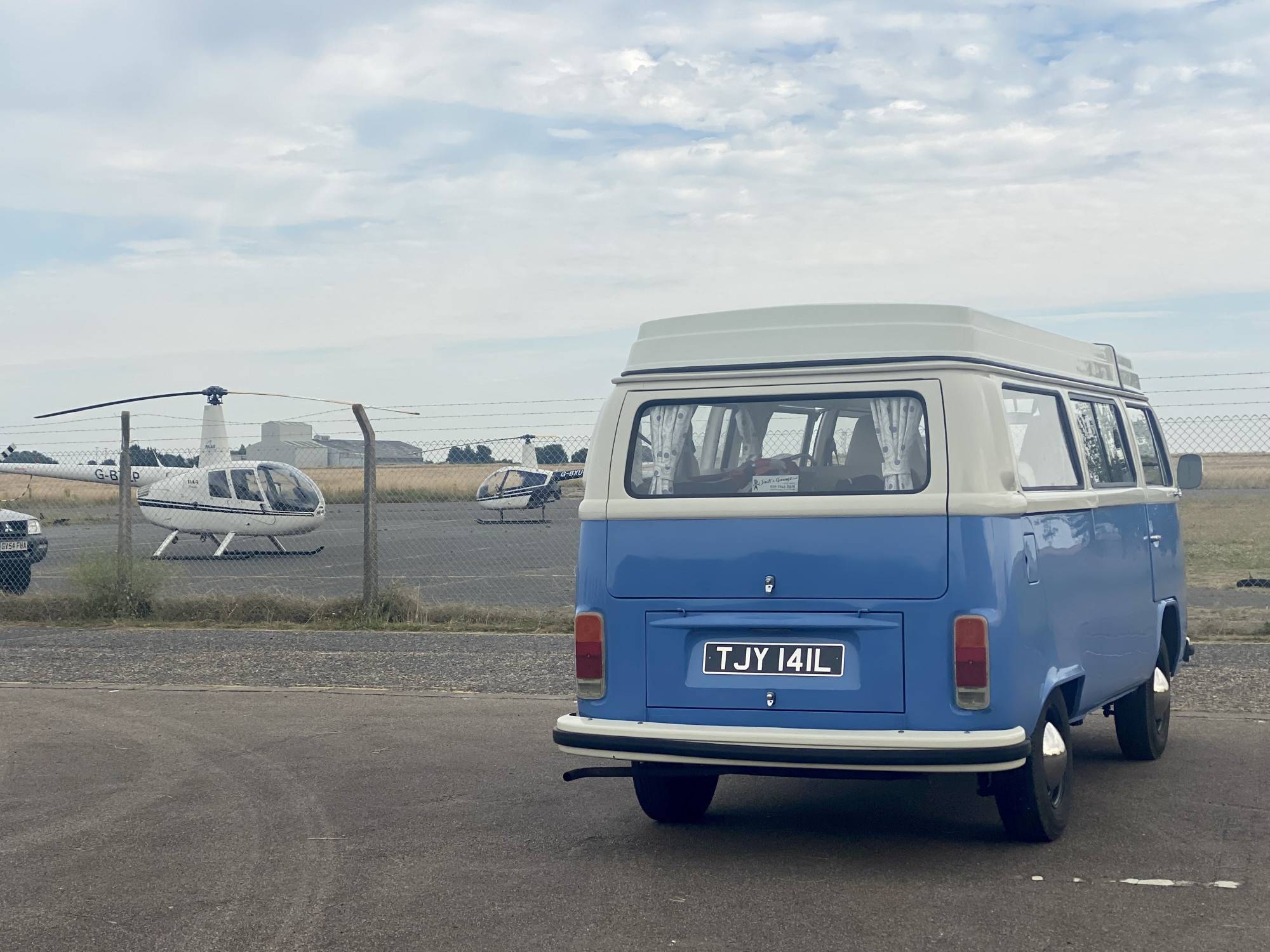 A VW T2 Classic Campervan called Tilly-the-Camper-0824 and for hire 