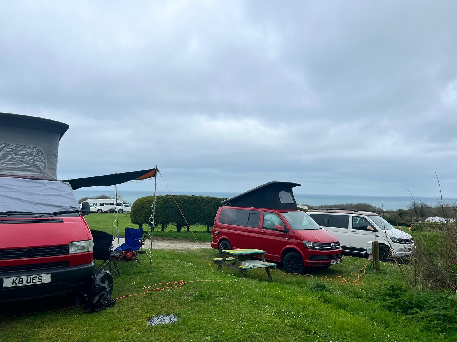 A VW T6 Campervan called Arlo-0225 and for hire 