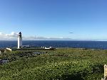 A VW T2 Classic Campervan called thunder-betty-1122 and Wild camping at Noop head lighthouse (Westray) for hire in Orkney, Orkney Islands