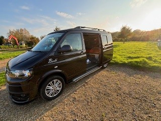A VW T5 Campervan called BertieT-0426 and for hire in Horley, Surrey