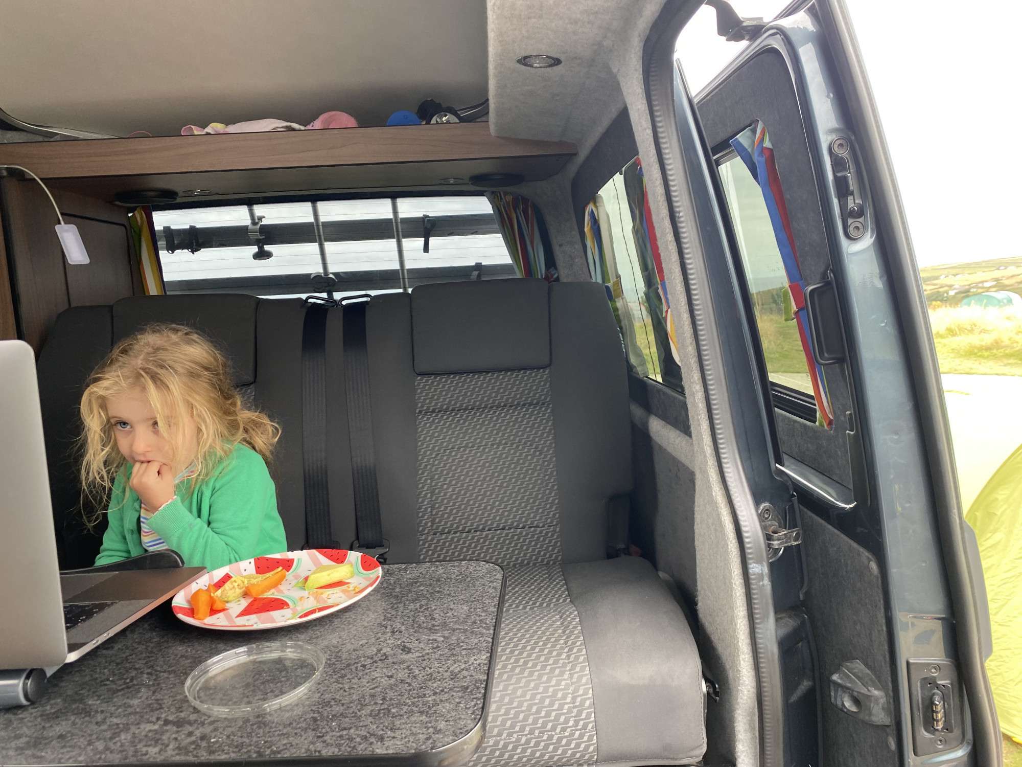 A VW T5 Campervan called Flo-0823-1024 and for hire