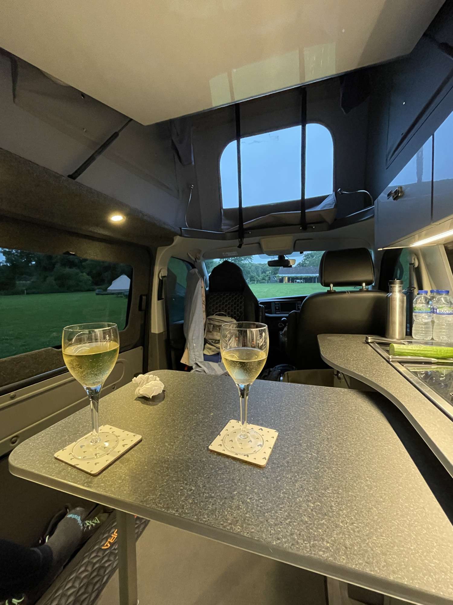 A VW T6 Campervan called Otto-0225 and for hire in Newbury (Berkshire - Hampshire Boarder), Hampshire