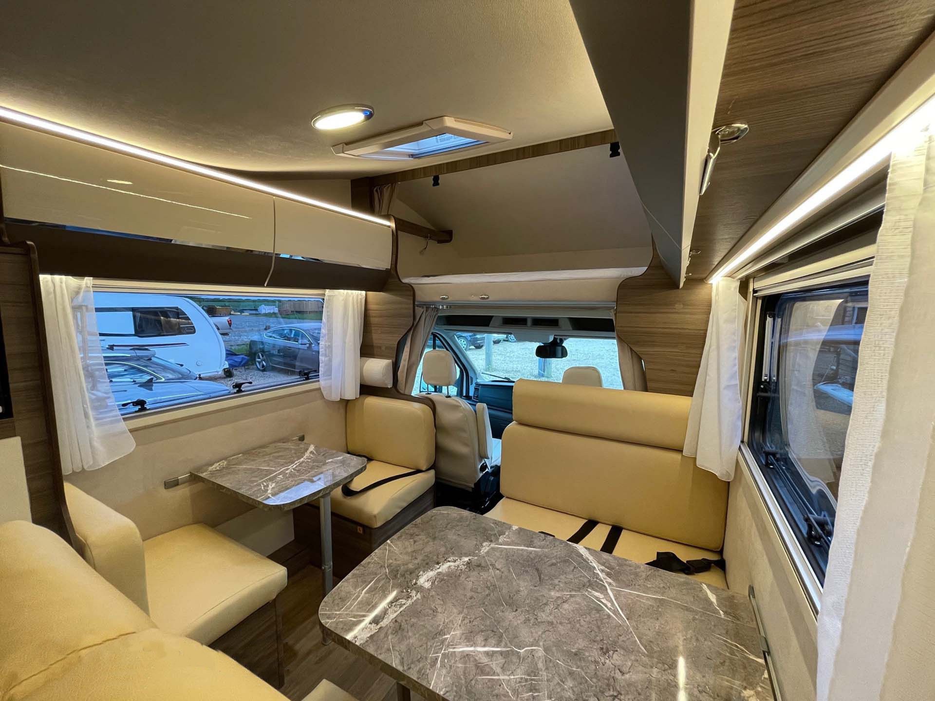 A Rimor Motorhome called Rimor-Evo-Sound and for hire in Peterborough, Cambridgeshire