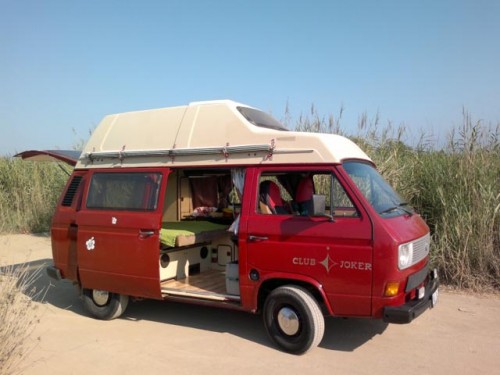 Loli VW T3 campervan for hire in Alhaurín de la Torre