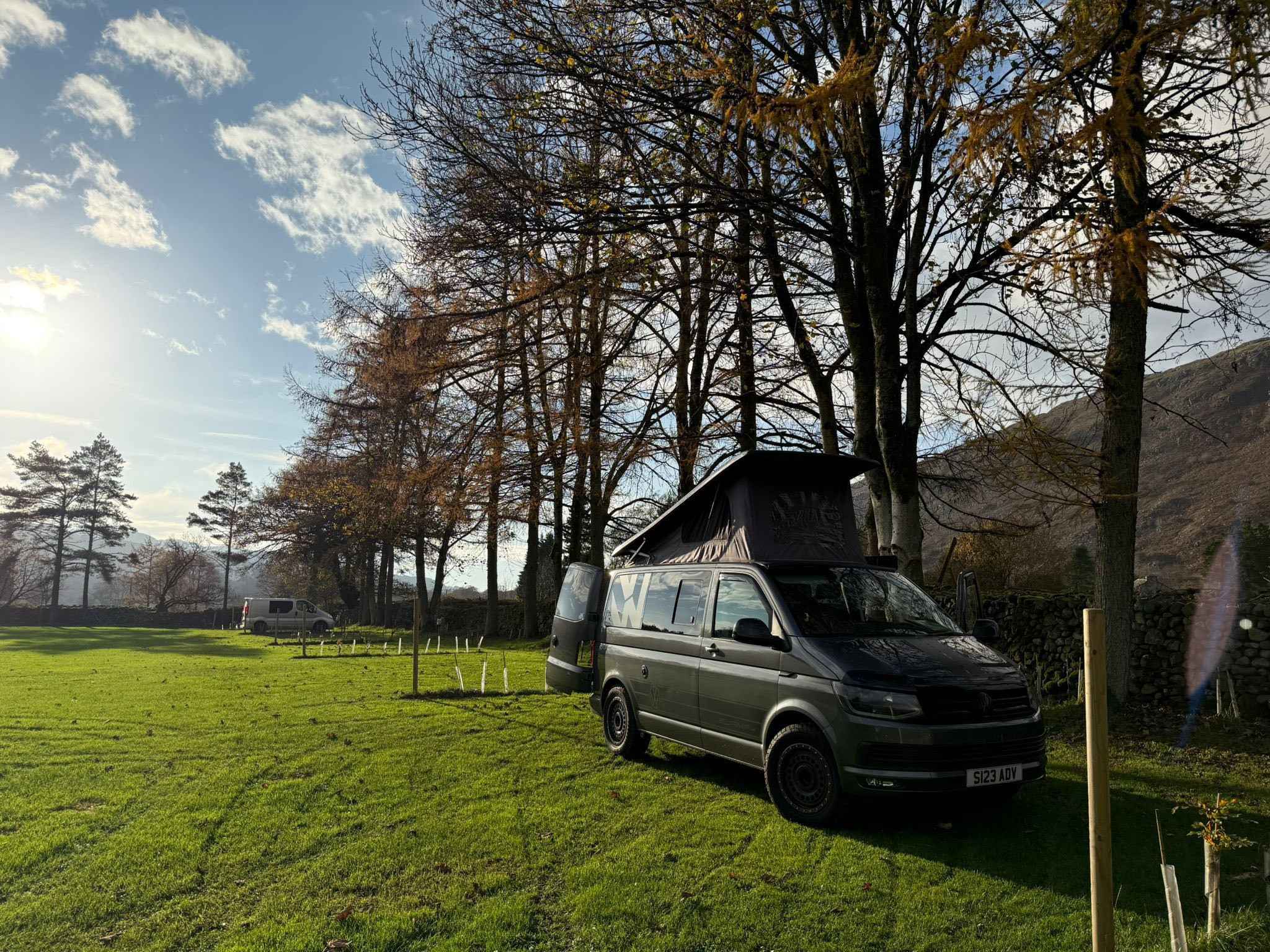 A VW T6 Campervan called Swampy and for hire in Oldham, Lancashire