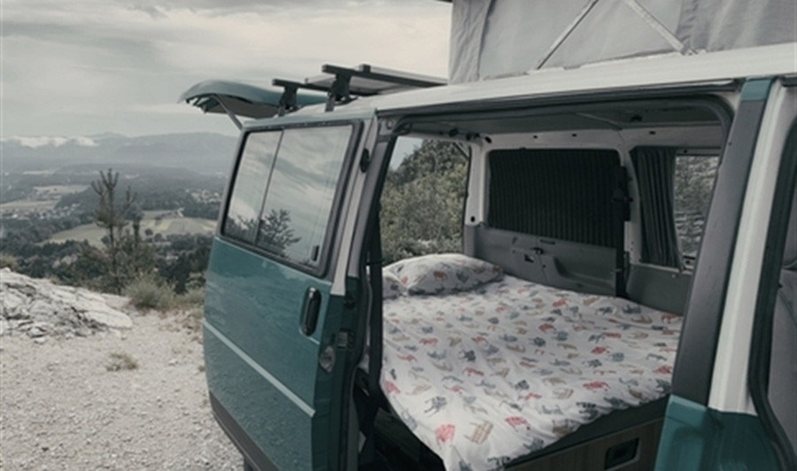 A VW T3 Campervan called Bor and for hire in Ljubljana, Croatia