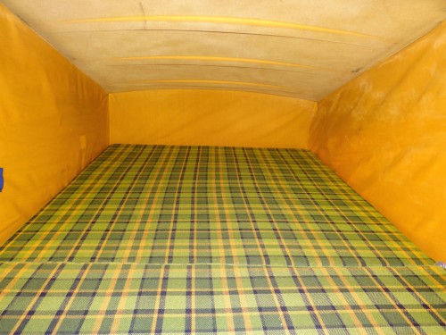 A VW T2 Classic Campervan called Dorothy and pop top for hire in Brockham, Surrey