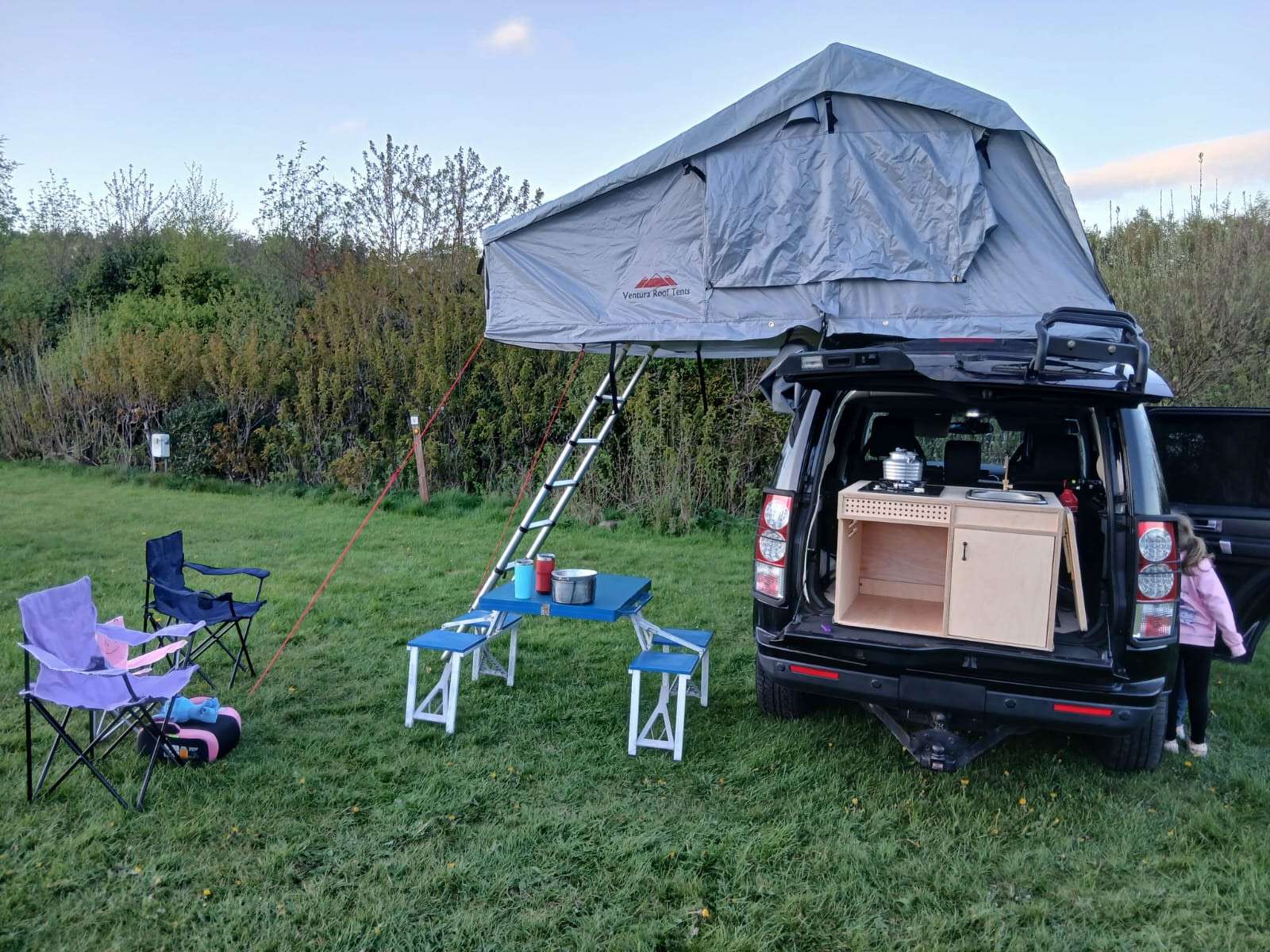 A Land Rover Campervan called The-Beast and for hire in West Yorkshire, West Yorkshire