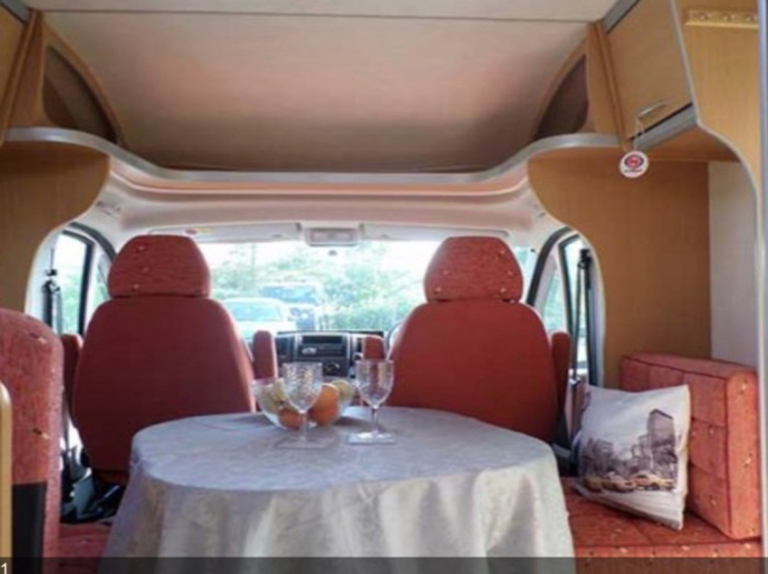 A Low Profile Motorhome called Mooveo and for hire in Woodbridge, Suffolk