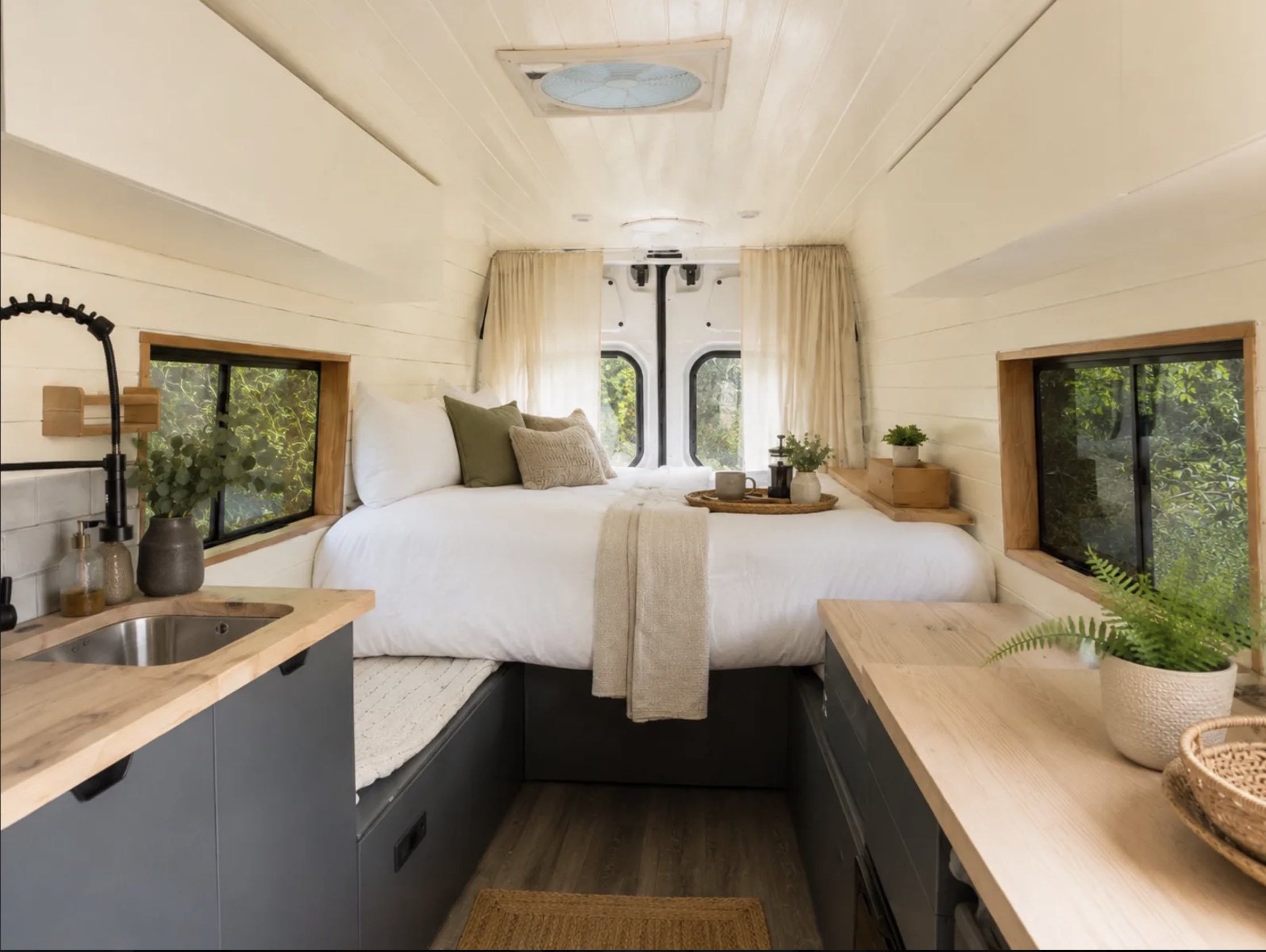 A Mercedes Sprinter Campervan called White-Spirit and for hire in Hickstead, West Sussex