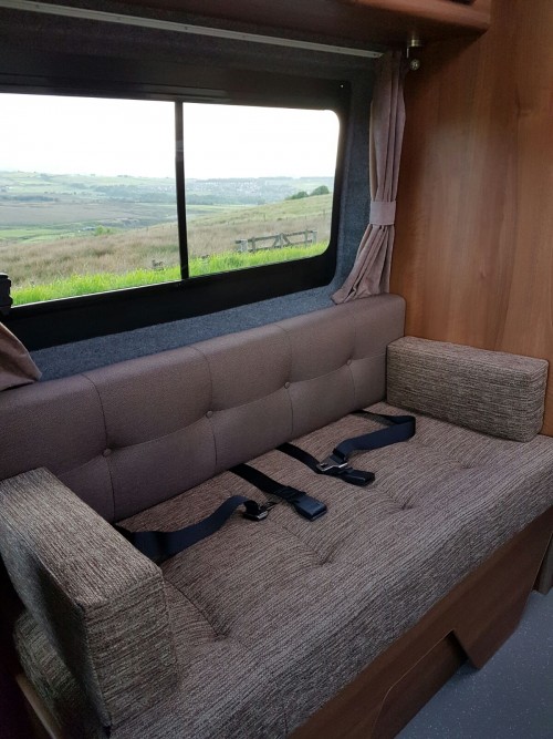 A Citroen Campervan called Relay and lounge or double bed for hire in Rochdale, Lancashire
