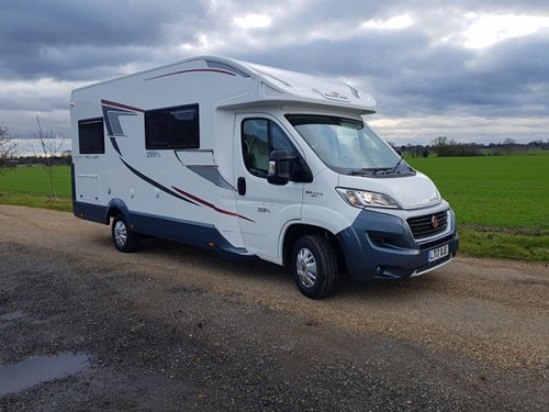 A Roller team Motorhome called Darcell and Darcell... for hire in Diss, Norfolk