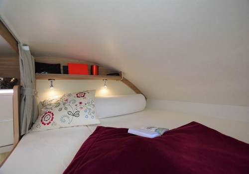 A Rimor Motorhome called Wilbur and Bedroom for hire in Peterborough, Cambridgeshire