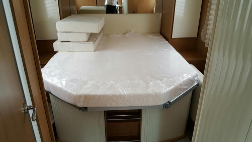 A Rimor Motorhome called Malmo and Bedroom for hire in Peterborough, Cambridgeshire
