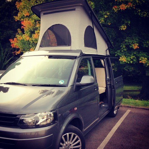 A VW T5 Campervan called Bubba and Side for hire in Surrey, Surrey