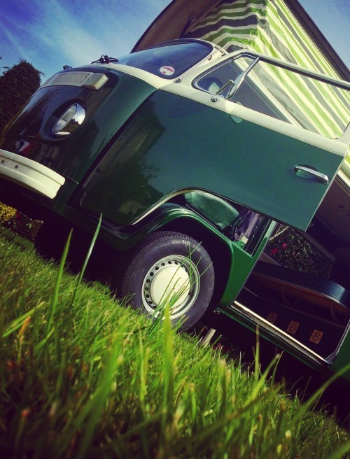 A VW T2 Classic Campervan called Wild-Monty and Wild Monty... for hire in Bideford, Devon