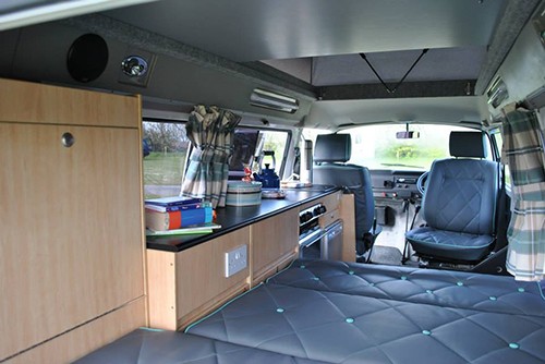 A VW T2 Brazilian Campervan called Willow-Van and Sleeping space for hire in Haverfordwest, Pembrokeshire