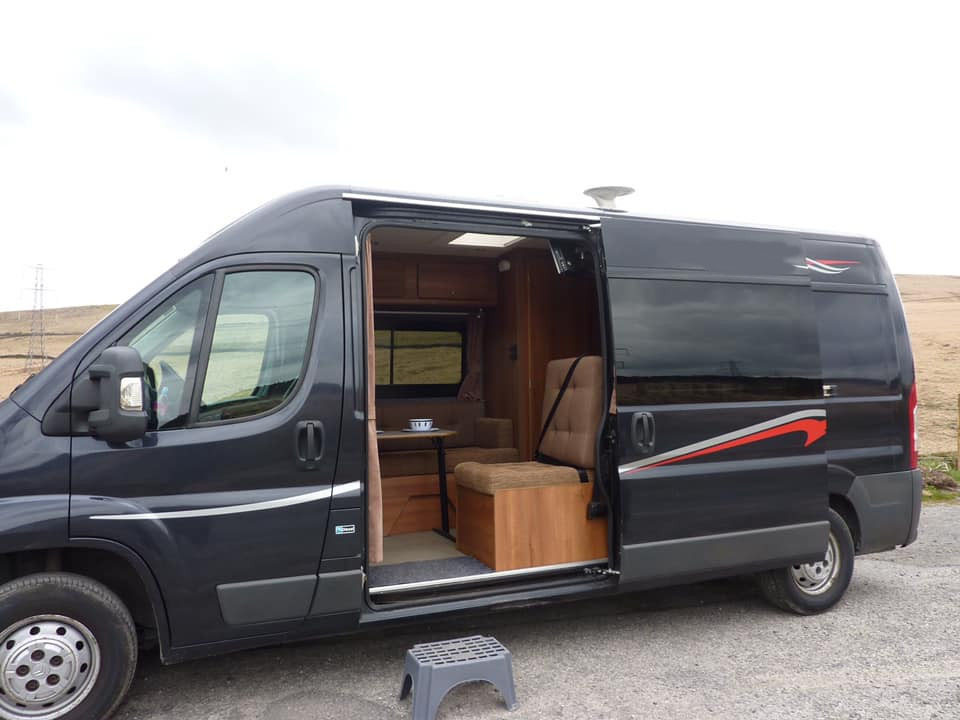 A Citroen Campervan called Relay and for hire in Rochdale, Lancashire