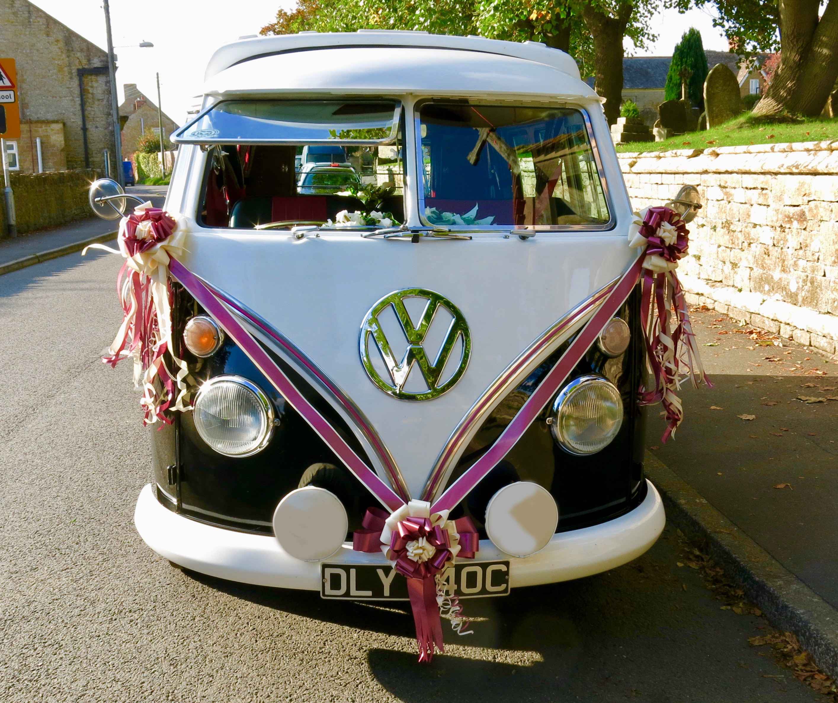 A VW T1 Splitscreen Campervan called Betty-VW and for hire in Exmouth, Devon