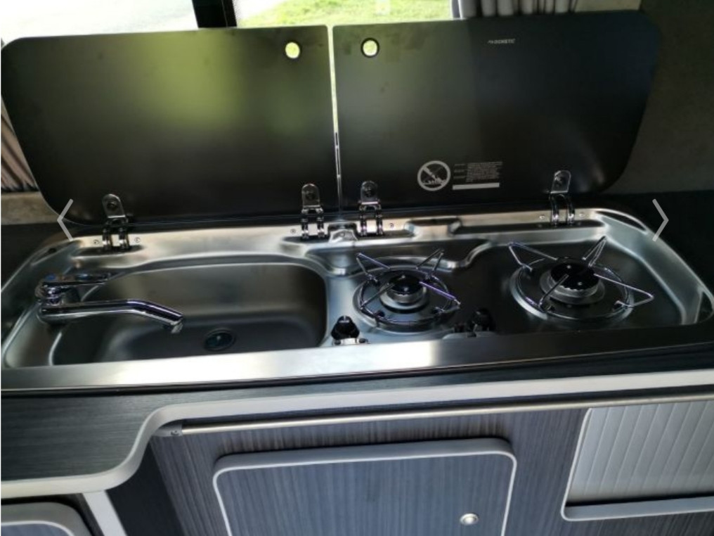 A VW T6 Campervan called Little-Lottie and for hire in Effingham, Surrey