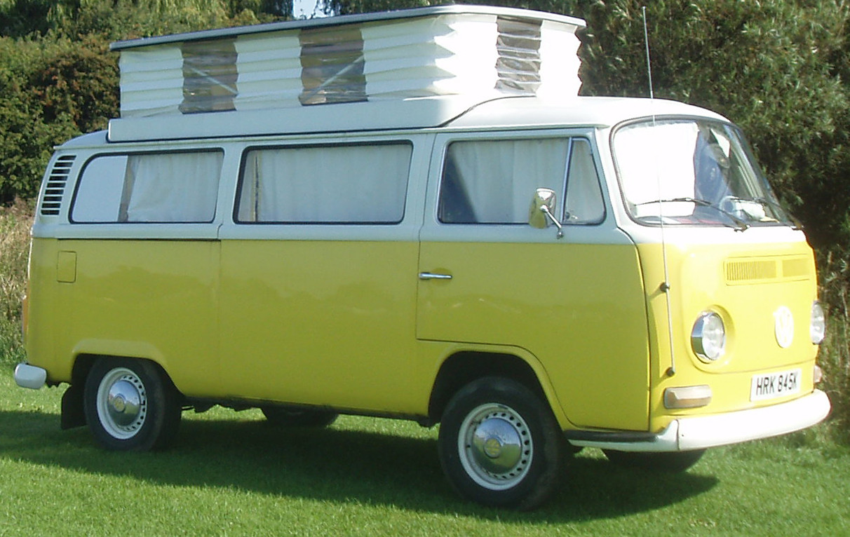 A VW T2 Classic Campervan called Daffy and for hire in Whitstable, Kent