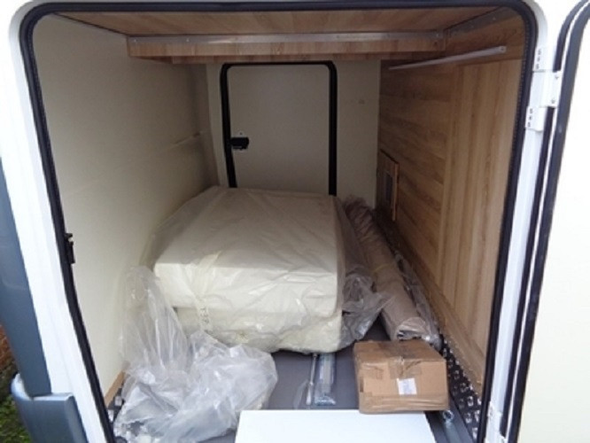 A Low Profile Motorhome called Therry and Garage for hire in Leicester, Leicestershire