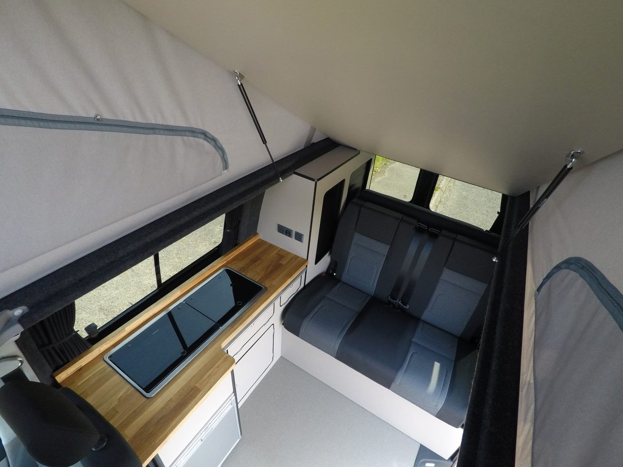 A VW T6 Campervan called Bongo and for hire in Derby, Derbyshire