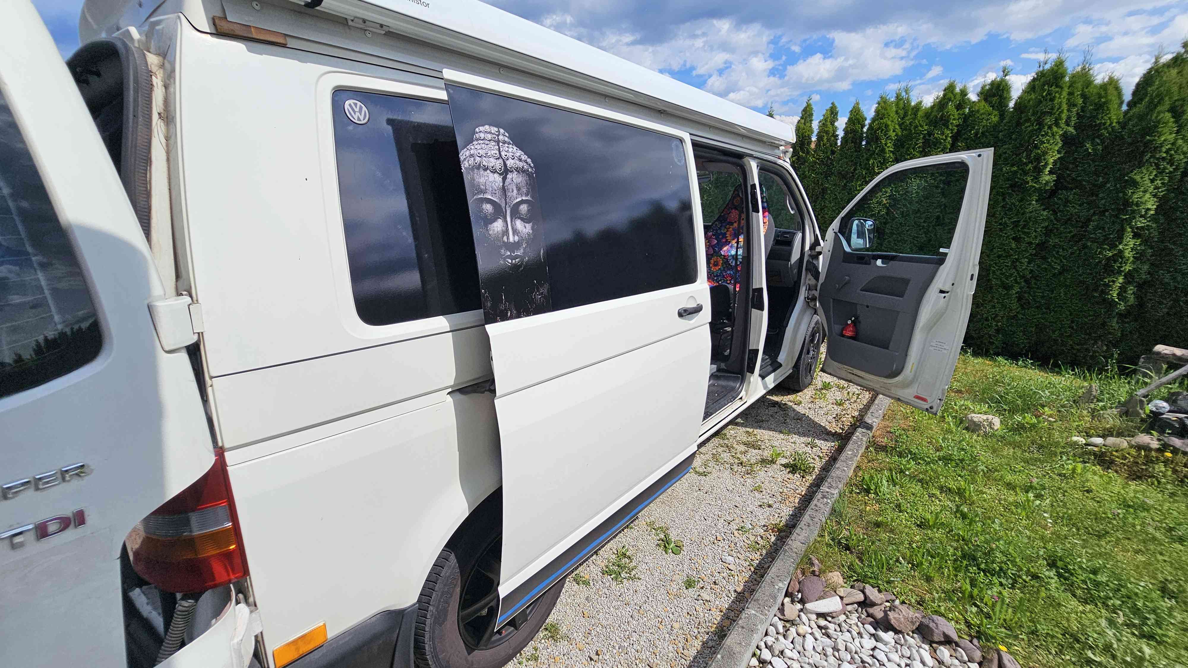 A VW T5 Campervan called Go and for hire in Radomlje, Slovenia