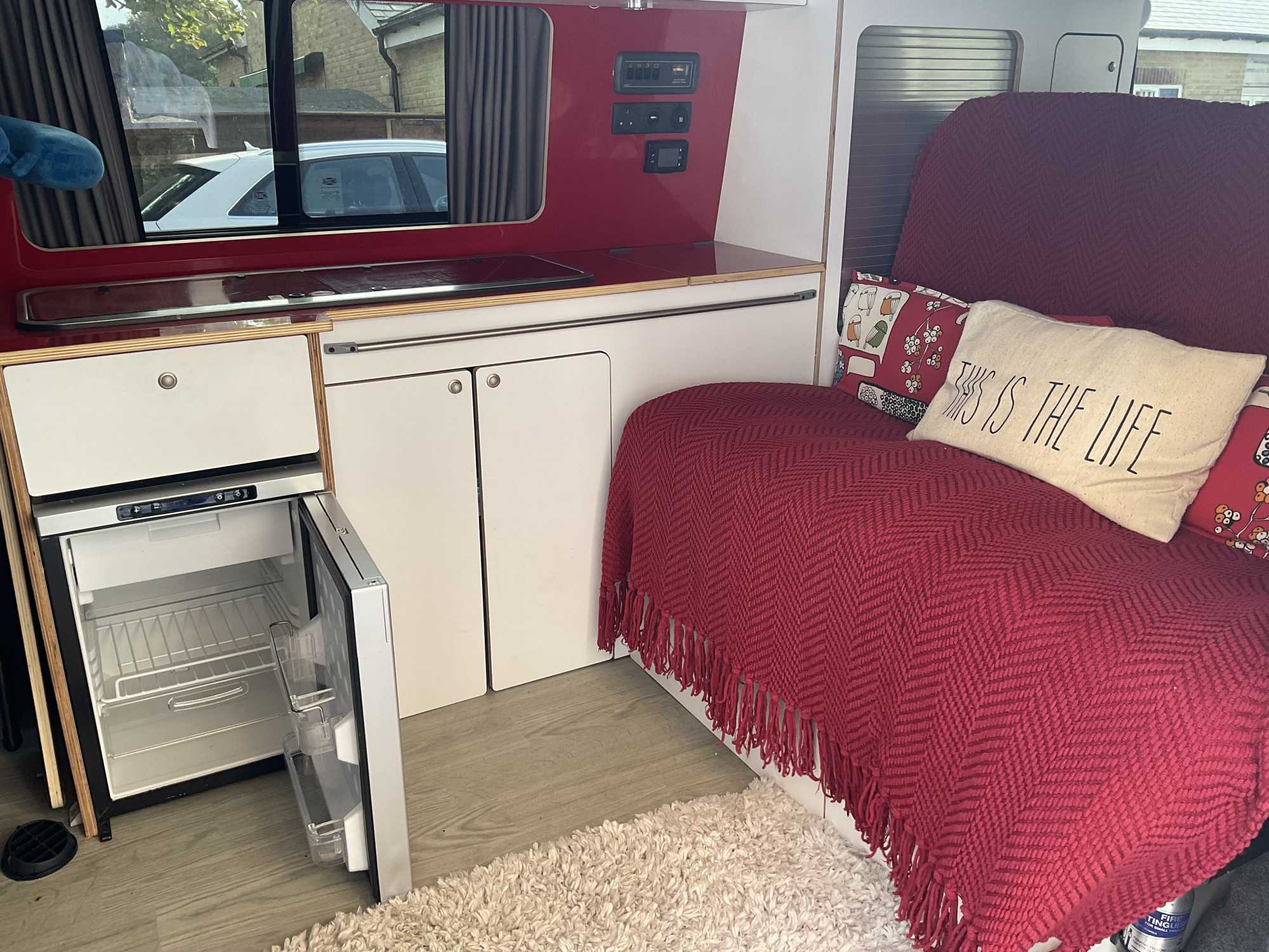 A VW T6 Campervan called Rocket and for hire in Hythe, Kent