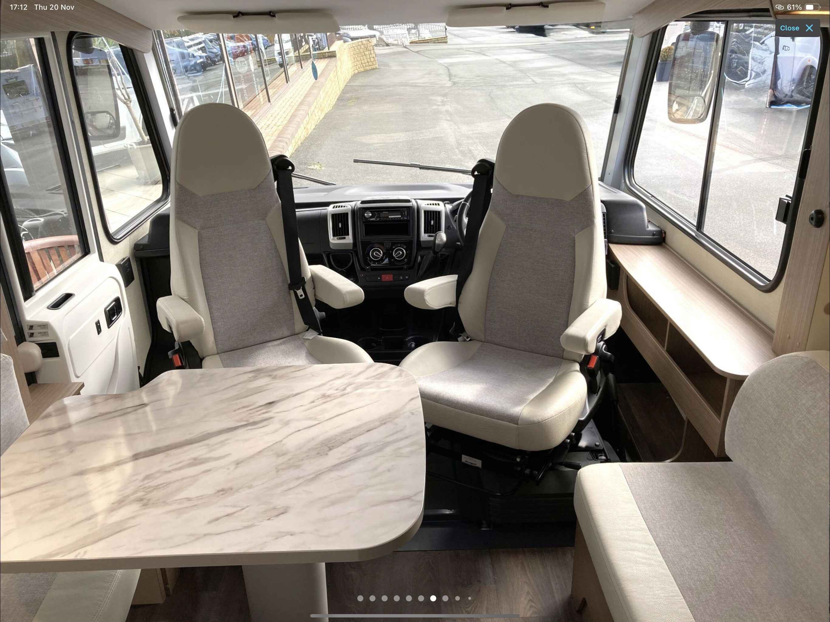 A A-Class Motorhome called Goldie and for hire in Haverhill, England