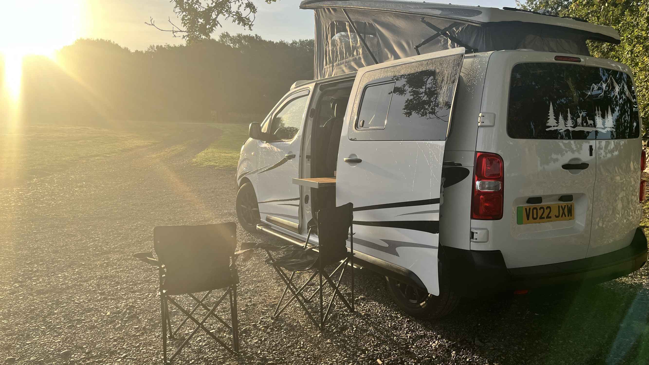 A Vauxhall Campervan called Charnwoody and for hire in Leicestershire, Leicestershire