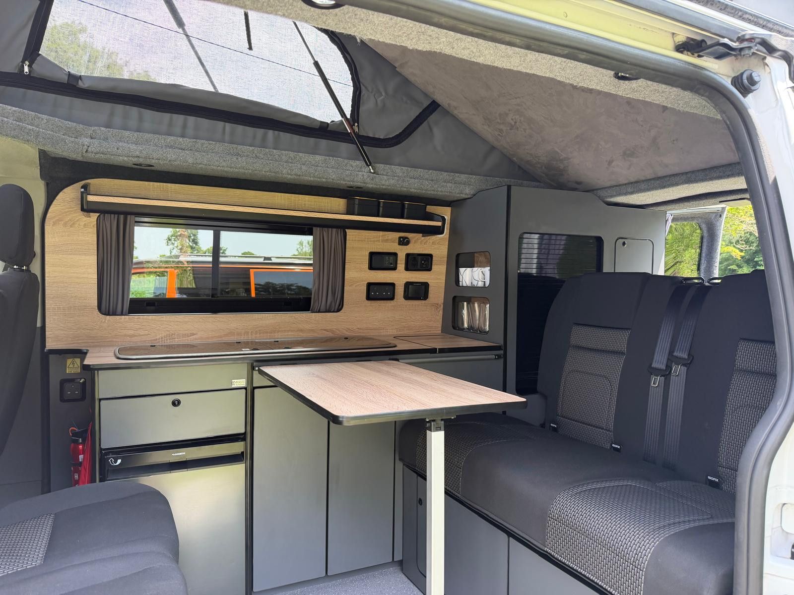 A Ford Campervan called Cwtch and for hire 
