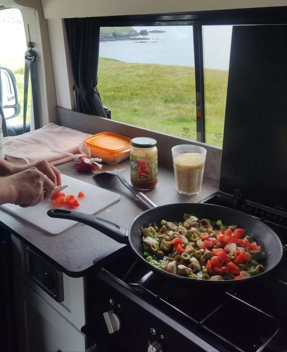 A Citroen Campervan called GLEN and for hire 