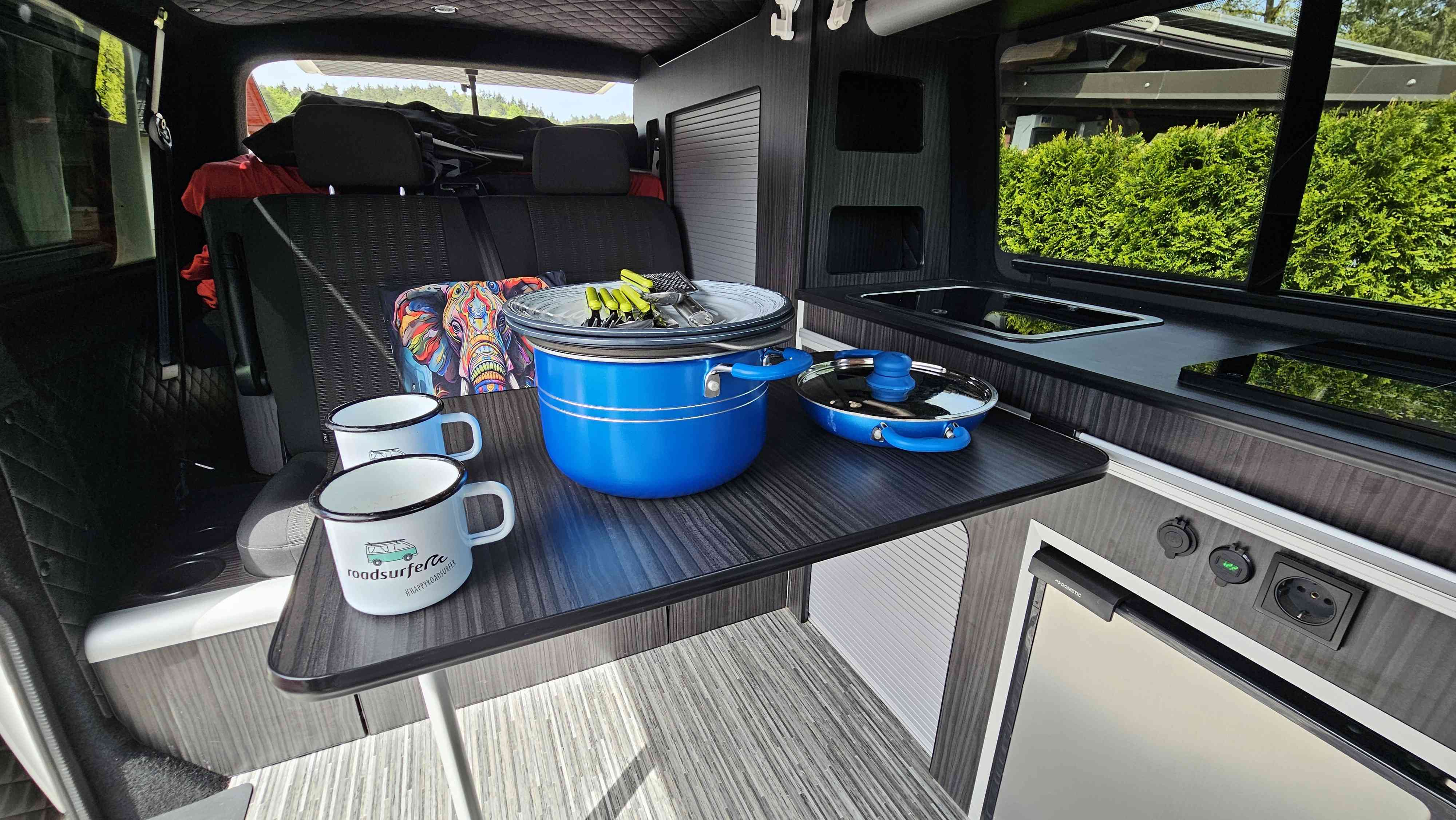 A VW T6 Campervan called Flow and for hire in Radomlje, Slovenia