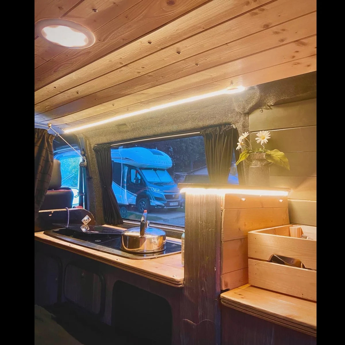 A VW T4 Campervan called Kaspar and for hire in Washington, Tyne and Wear
