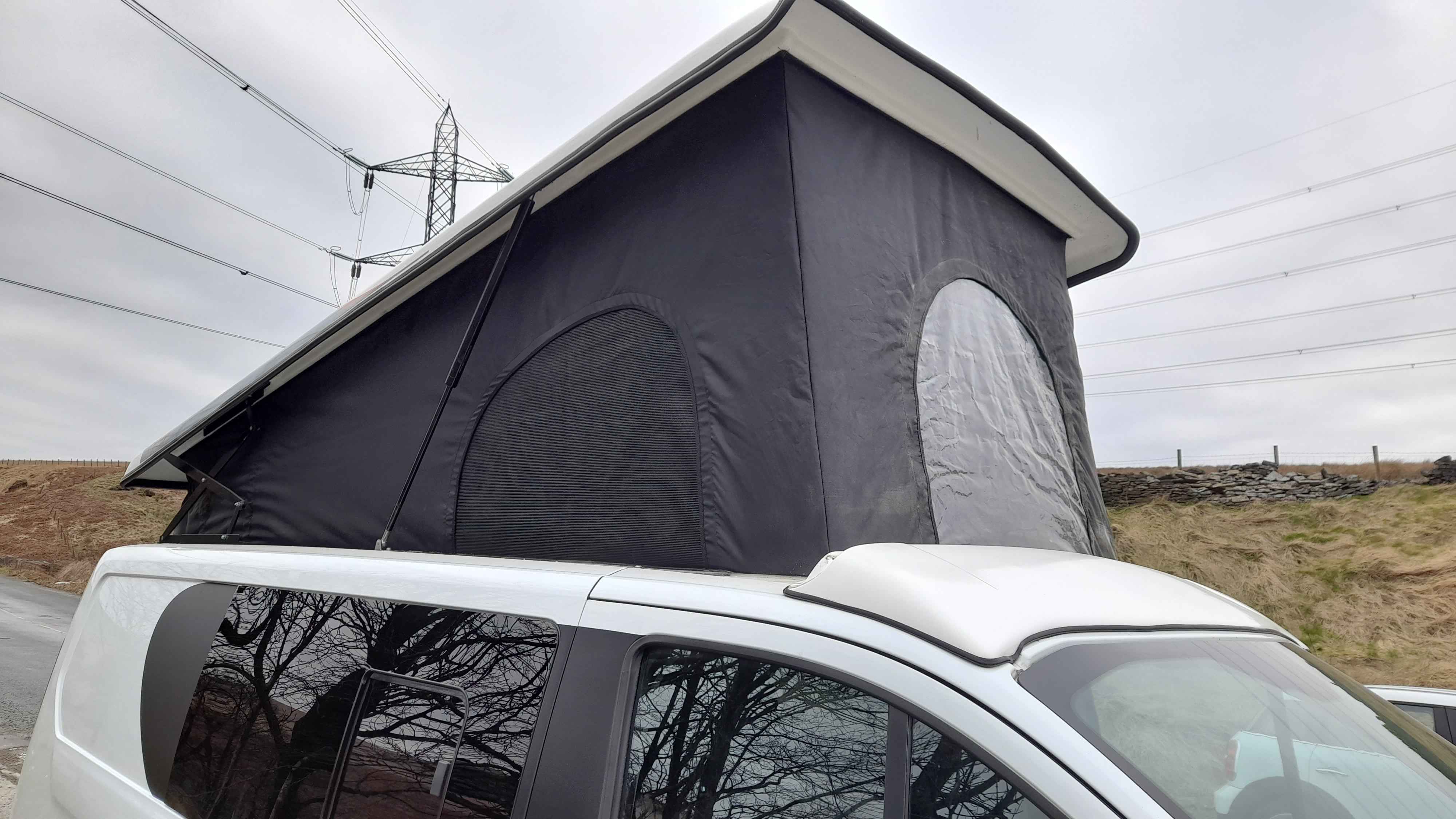 A Ford Campervan called Transit and for hire in Rochdale, Lancashire