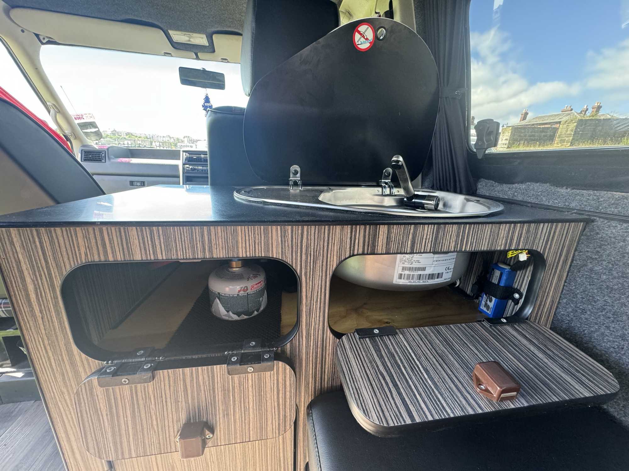 A VW T4 Campervan called Sky and for hire in Newcastle upon tyne , Tyne and Wear