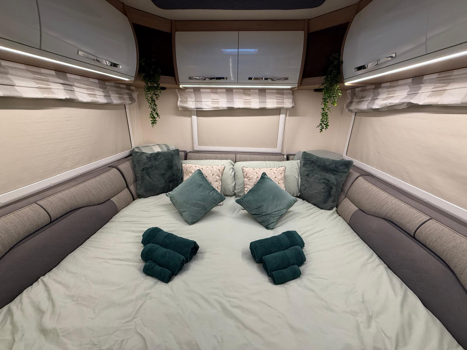 A OverCab Motorhome called Sabrina and for hire 