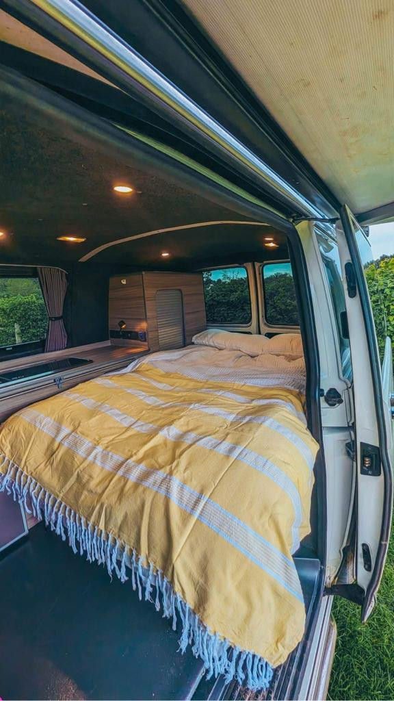 A VW T5 Campervan called Dolly and for hire in Ross-on-Wye, Herefordshire