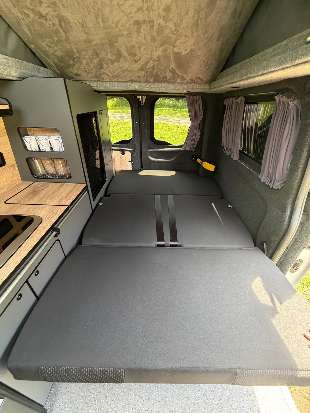 A Ford Campervan called Cwtch and for hire 