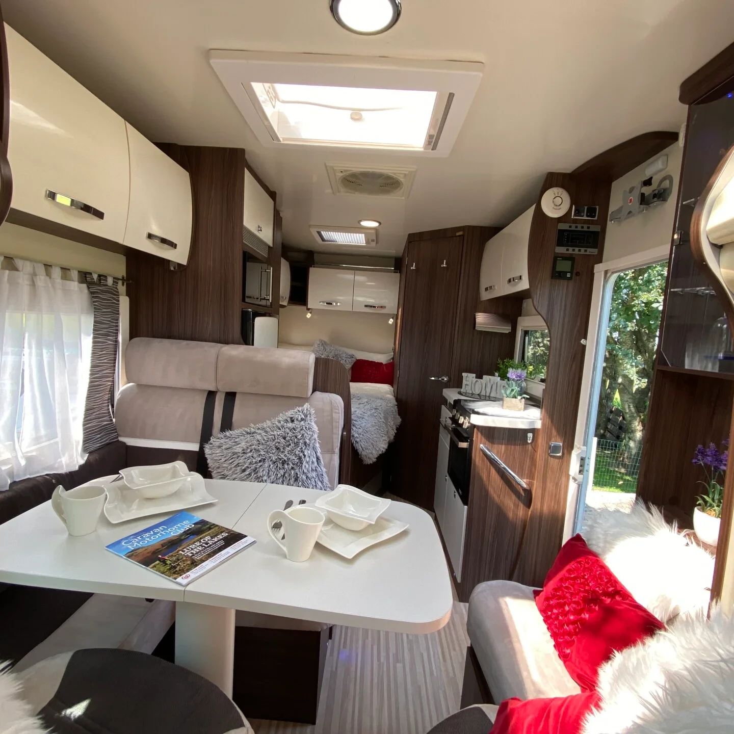 A Benimar Motorhome called Beni and Comfortably seats 4 for hire in Keith, Moray